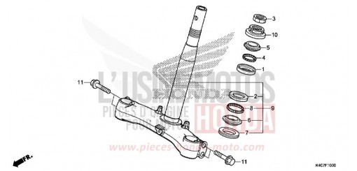 STEERING STEM NSS125ADK de 2019
